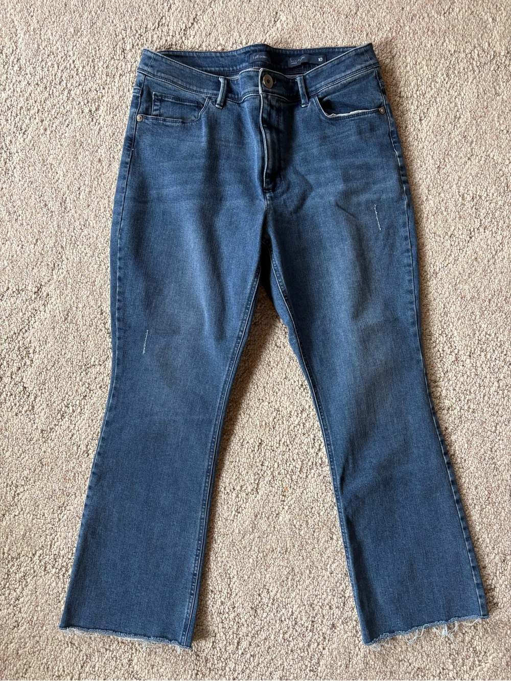 Women’s Dark Blue Kick Flare Jeans